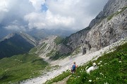 66 In discesa dalla Bocchetta di Corna Piana al Passo Branchino